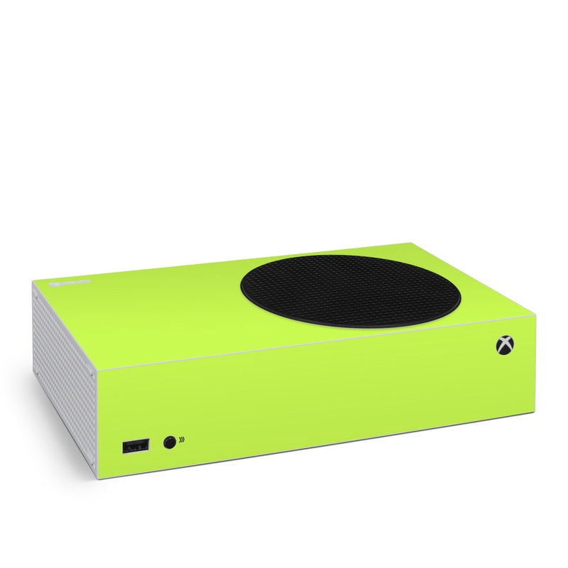 Solid State Lime Microsoft Xbox Series S Skin
