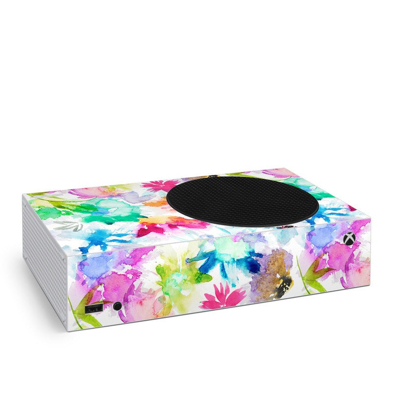 Watercolor Spring Memories - Microsoft Xbox Series S Skin