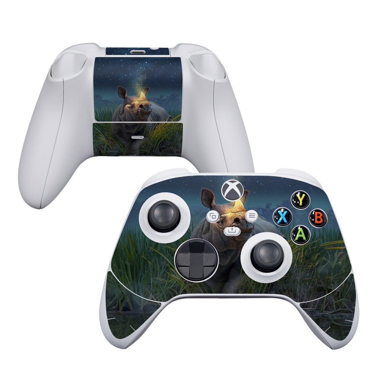 Rhinoceros Unicornis - Microsoft Xbox Series S Controller Skin