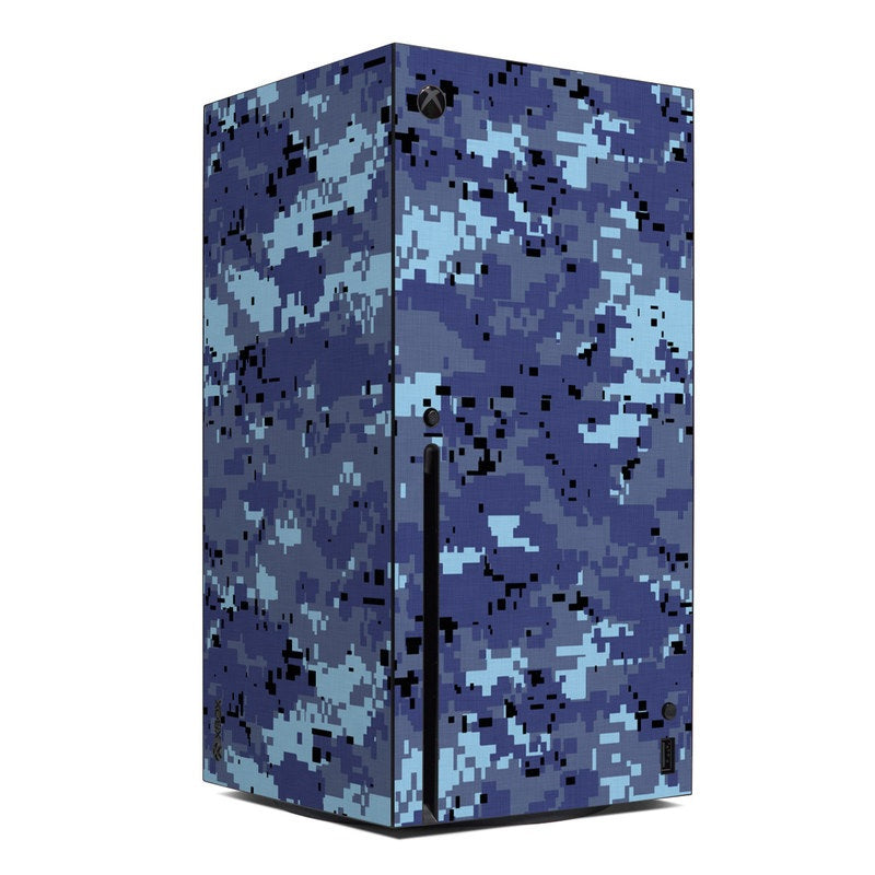 Digital Sky Camo - Microsoft Xbox Series X Skin