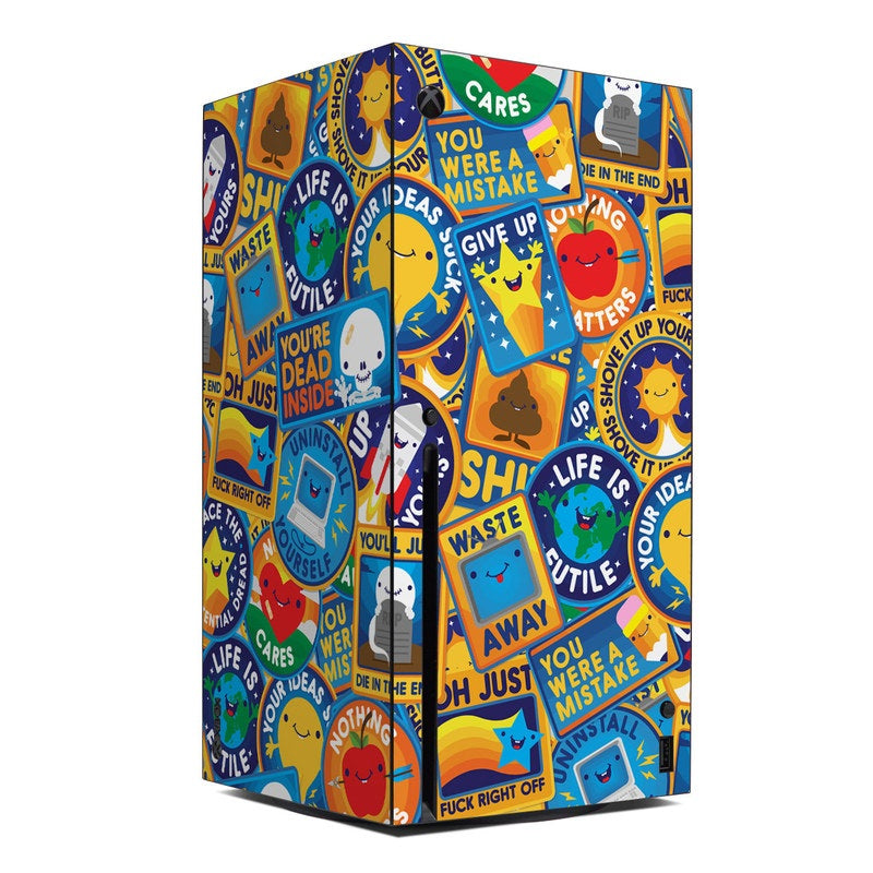 Eff Right Off - Microsoft Xbox Series X Skin