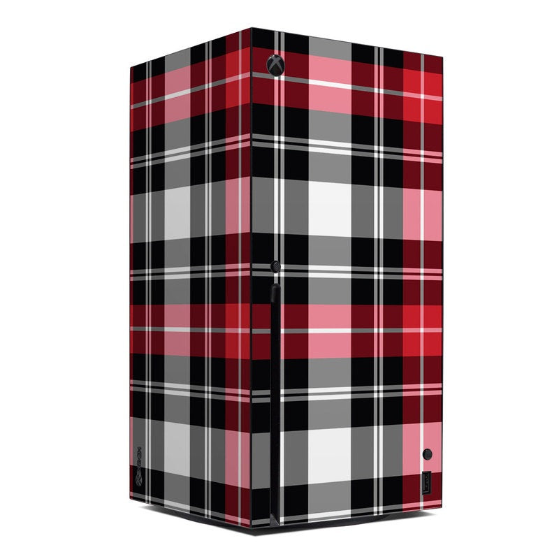 Red Plaid - Microsoft Xbox Series X Skin