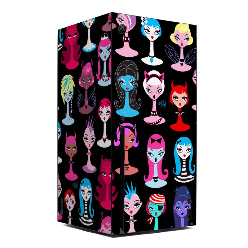 Punky Goth Dollies - Microsoft Xbox Series X Skin