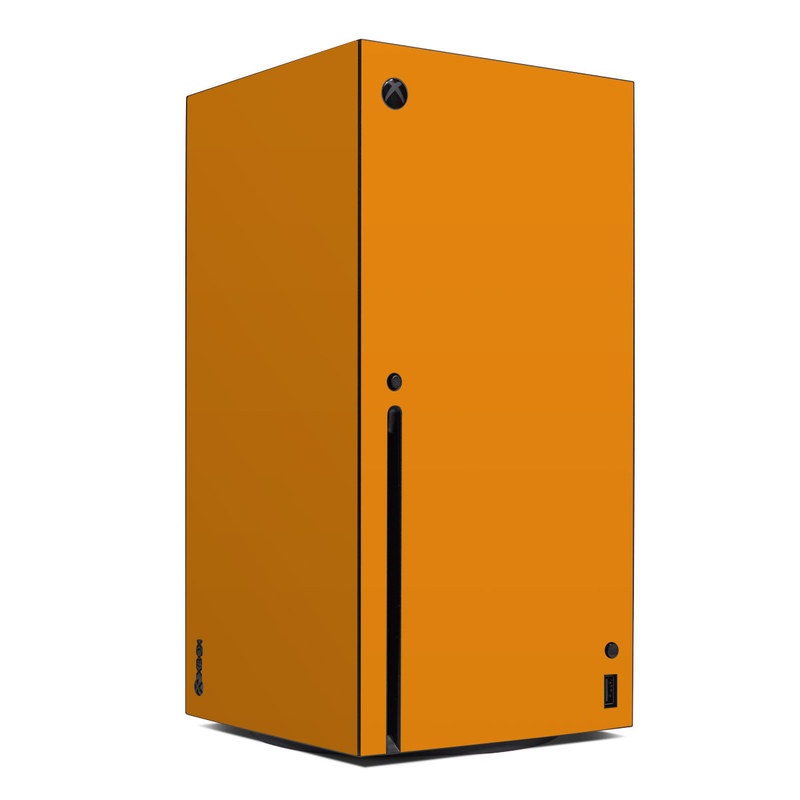 Solid State Orange - Microsoft Xbox Series X Skin