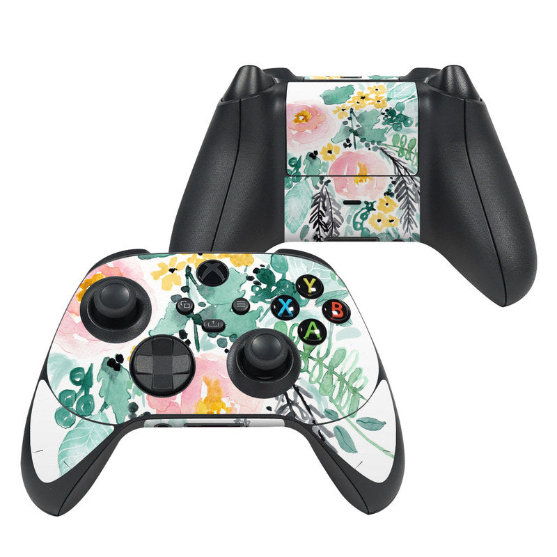 Blushed Flowers - Microsoft Xbox Series X Controller Skin