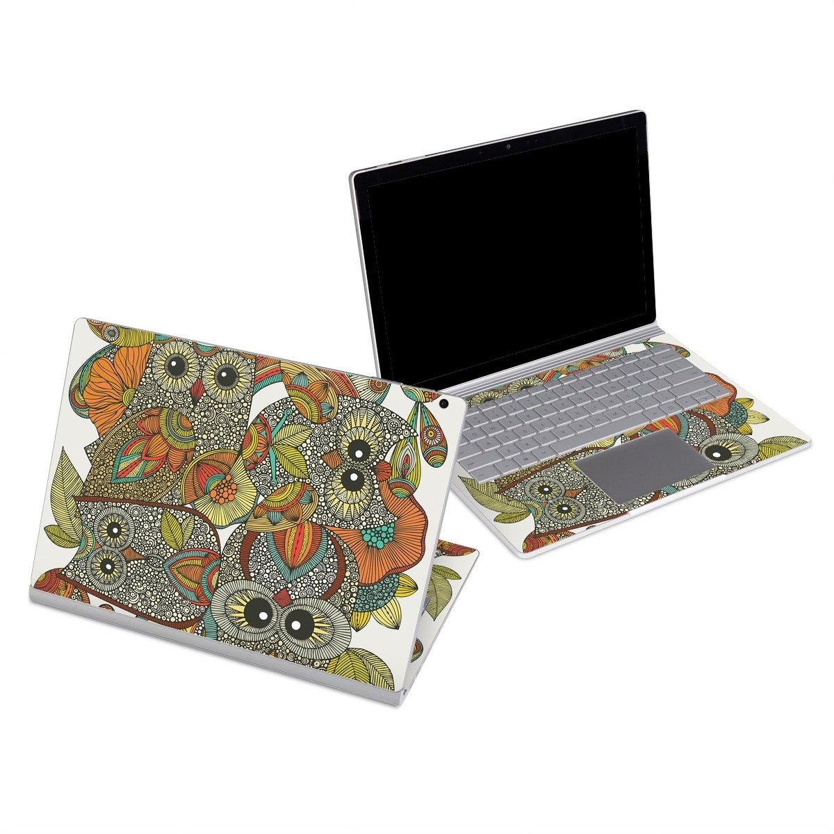 4 owls - Microsoft Surface Book Skin - Valentina Ramos - DecalGirl
