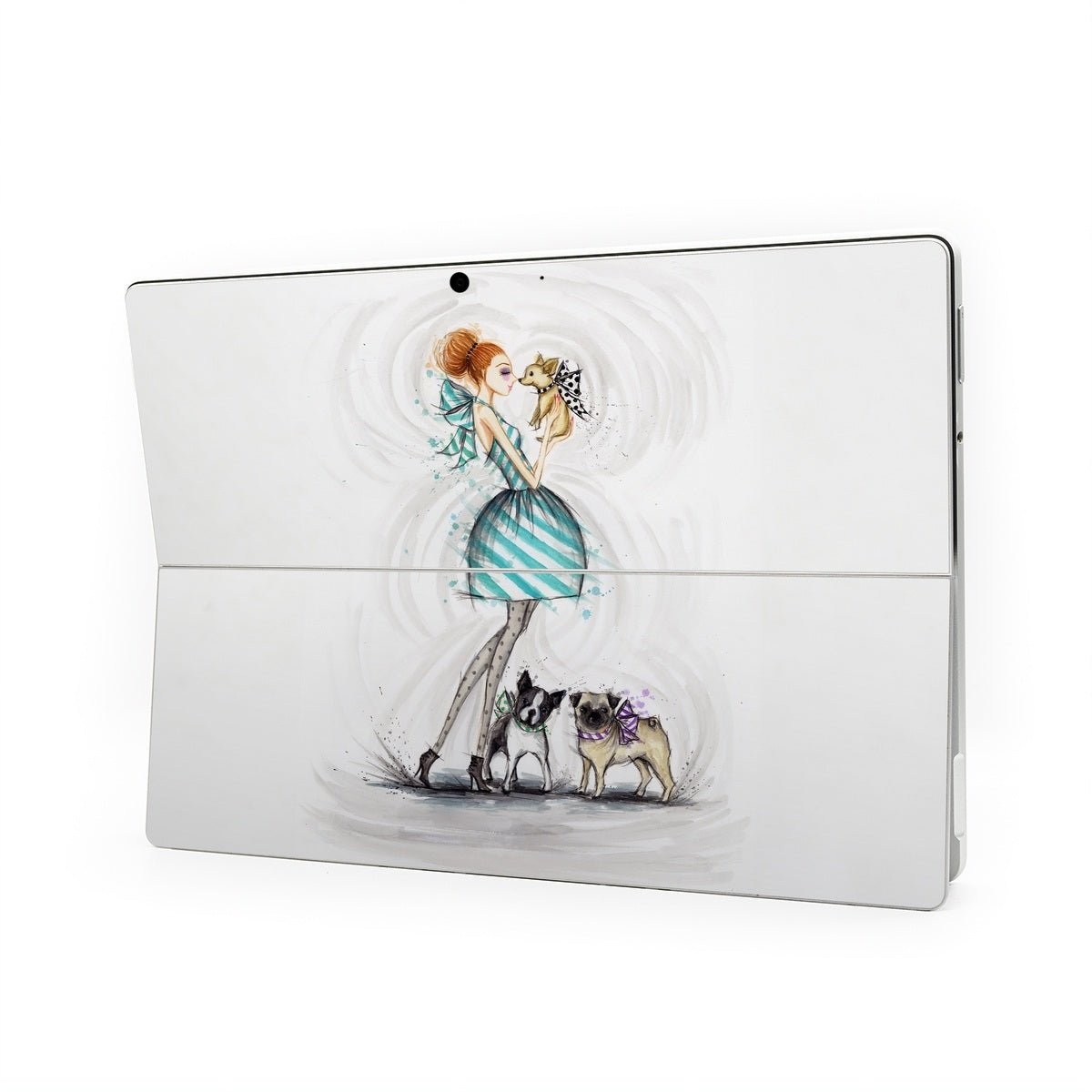 A Kiss for Dot - Microsoft Surface Pro Skin - Bella Pilar - DecalGirl
