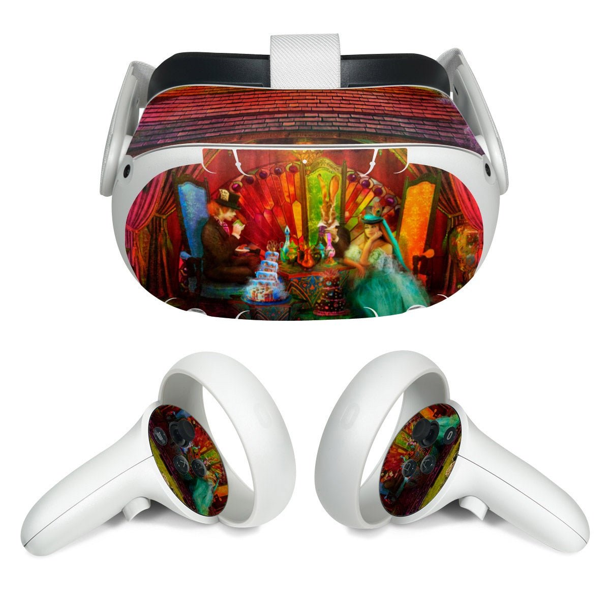 A Mad Tea Party - Meta Quest 2 Skin - Aimee Stewart - DecalGirl