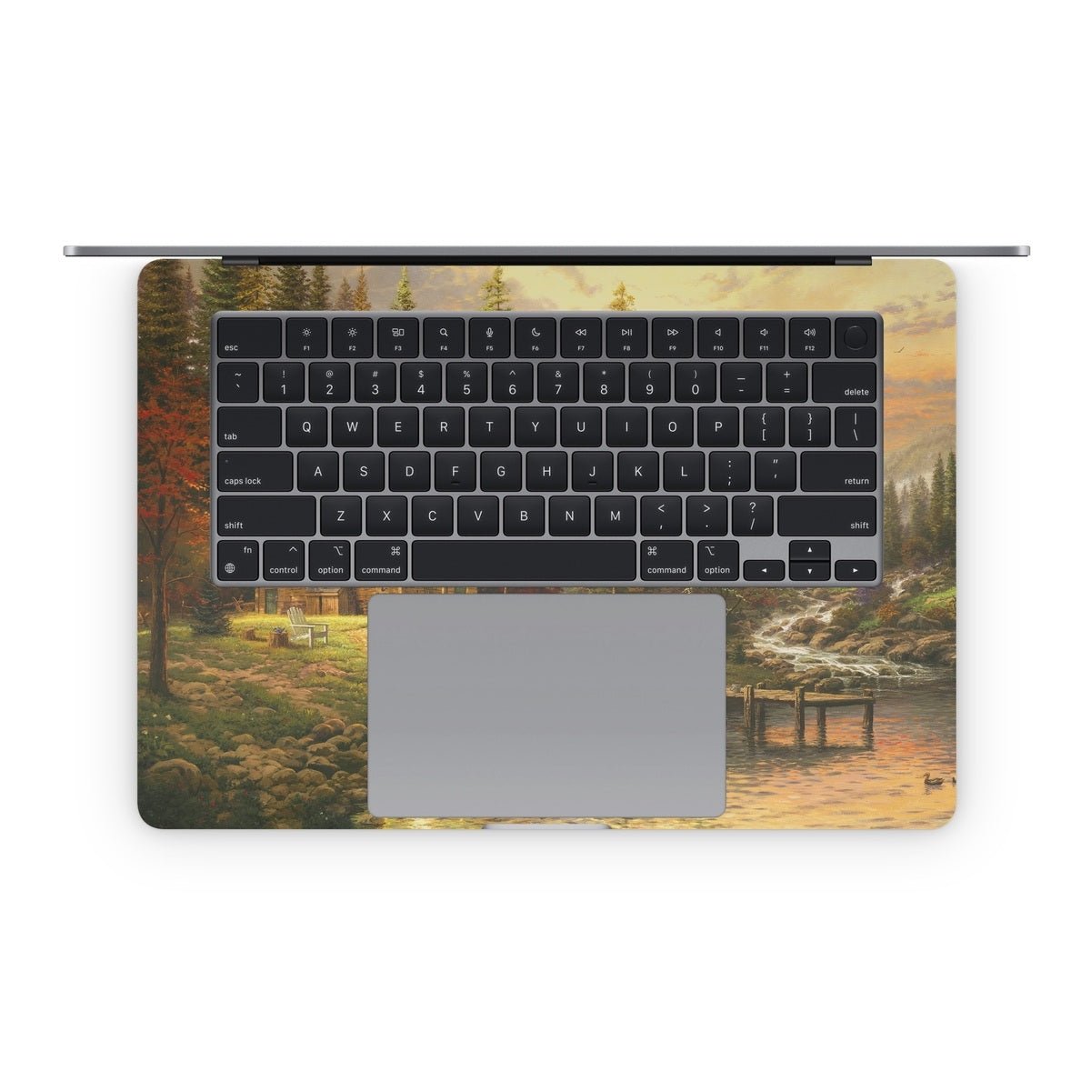 A Peaceful Retreat - Apple MacBook Skin - Thomas Kinkade Studios - DecalGirl