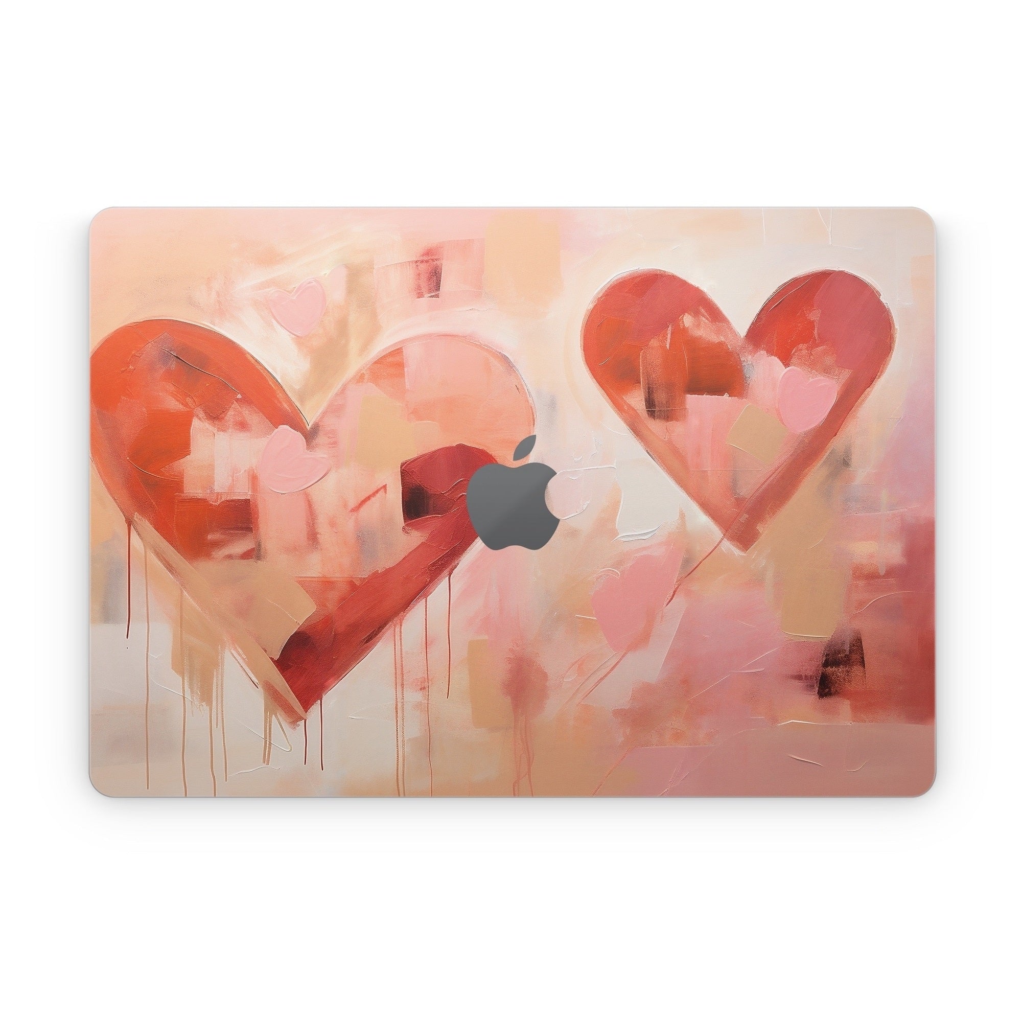 AbEx Hearts - Apple MacBook Skin - Seasonal Transformations - DecalGirl