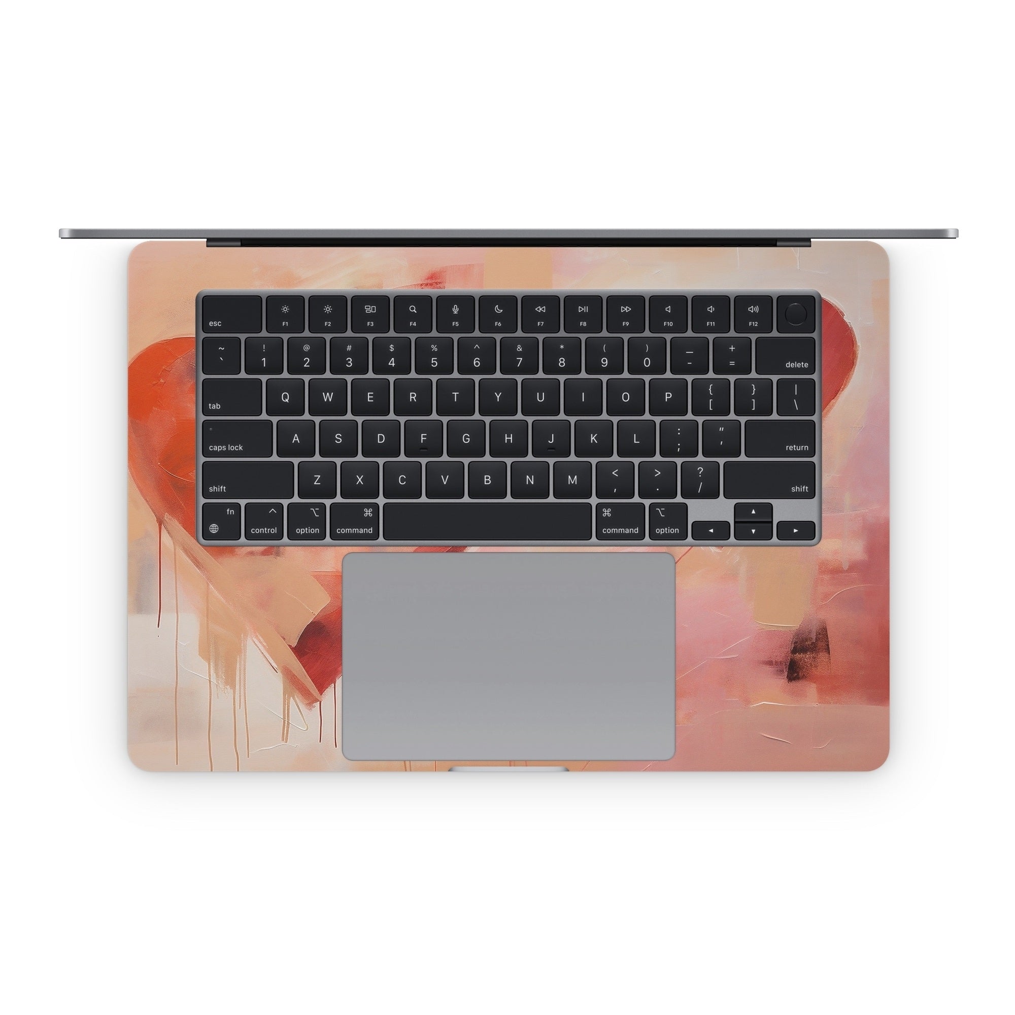 AbEx Hearts - Apple MacBook Skin - Seasonal Transformations - DecalGirl