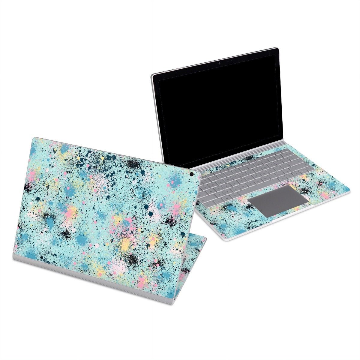 Abstract Ink Splatter - Microsoft Surface Book Skin - Ninola Design - DecalGirl