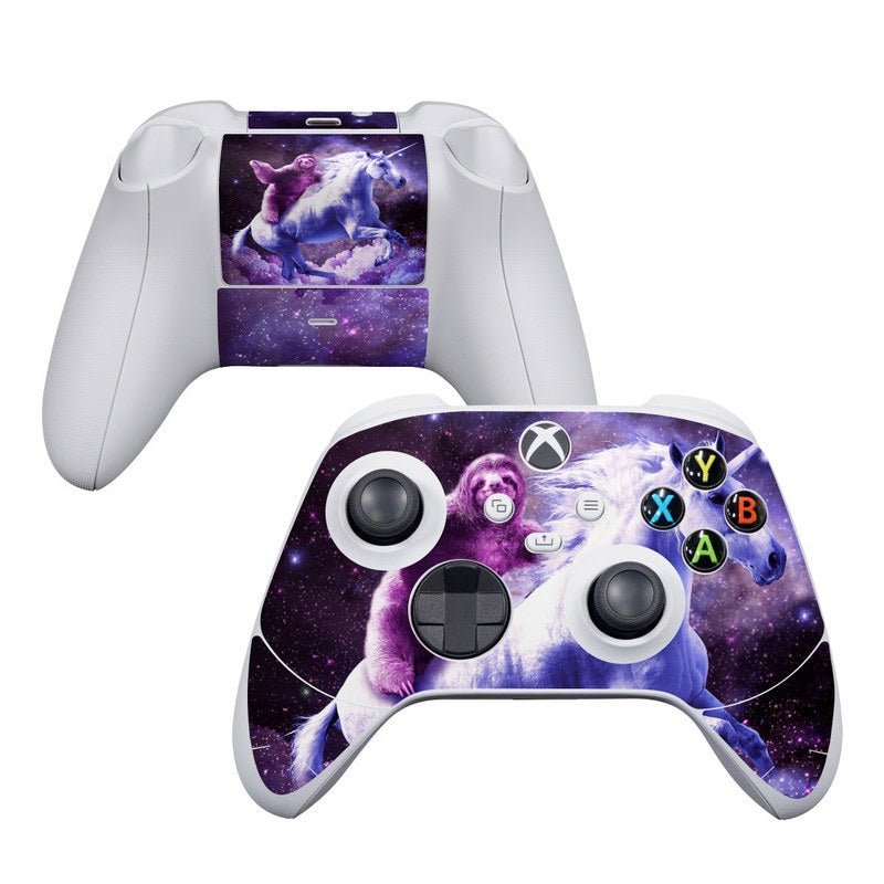 Across the Galaxy - Microsoft Xbox Series S Controller Skin - Random Galaxy - DecalGirl