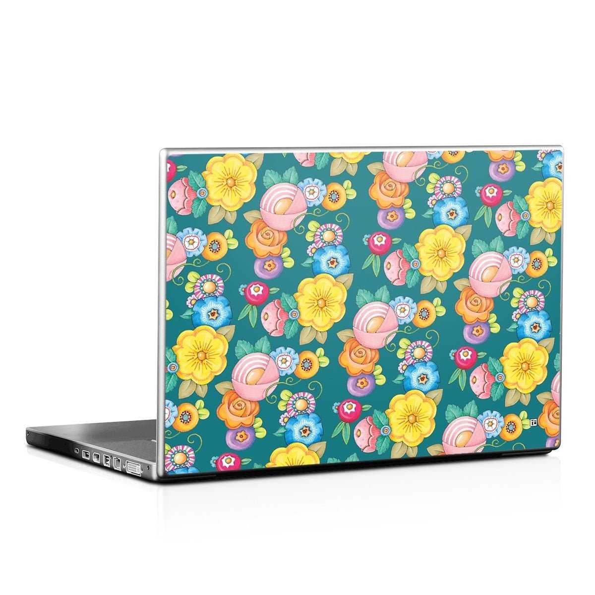 Act Right Flowers - Laptop Lid Skin - Mary Engelbreit - DecalGirl