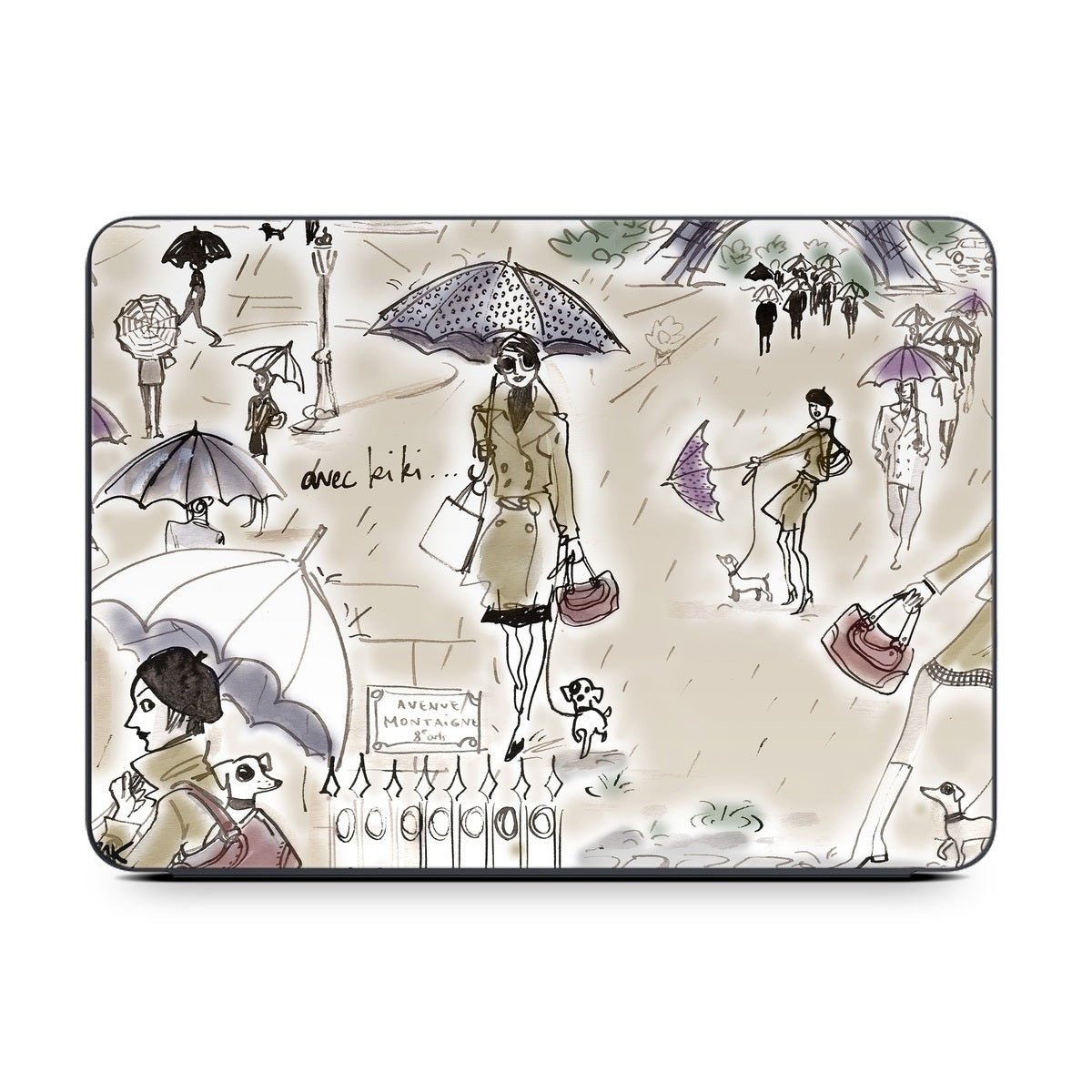 Ah Paris - Apple Smart Keyboard Folio Skin - Izak - DecalGirl