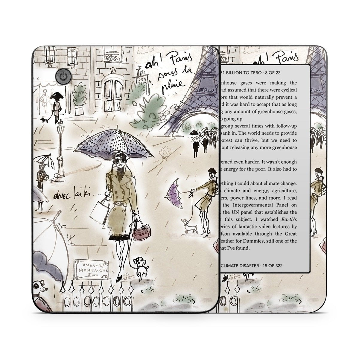 Ah Paris - Kobo Clara 2E Skin - Izak - DecalGirl