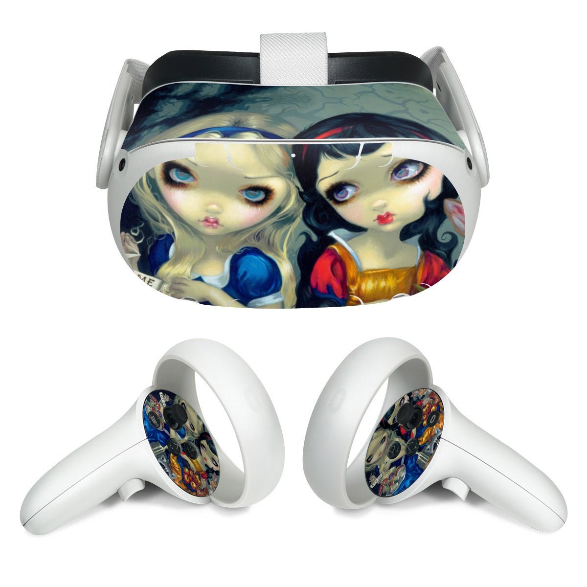 Alice & Snow White - Meta Quest 2 Skin - Jasmine Becket-Griffith - DecalGirl