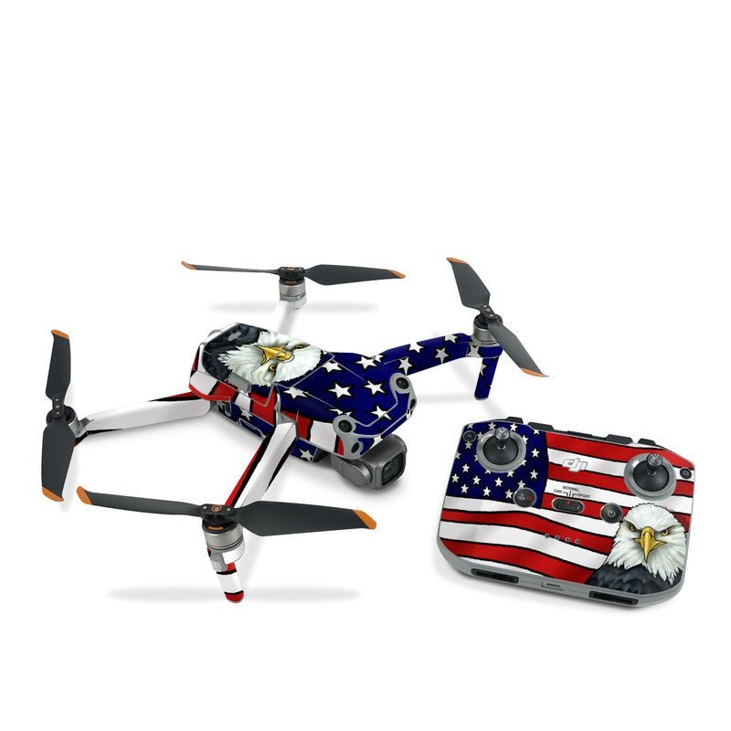 American Eagle - DJI Air 2S Skin - Flags - DecalGirl