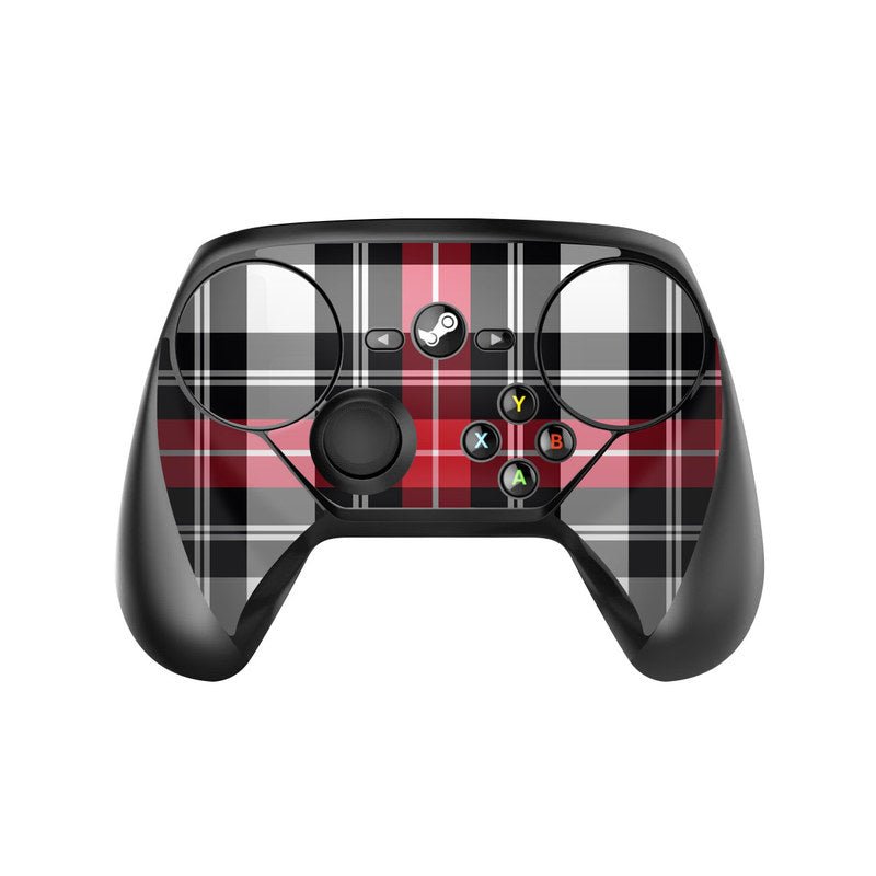 Red Plaid - Valve Steam Controller Skin - DecalGirl Collective - DecalGirl
