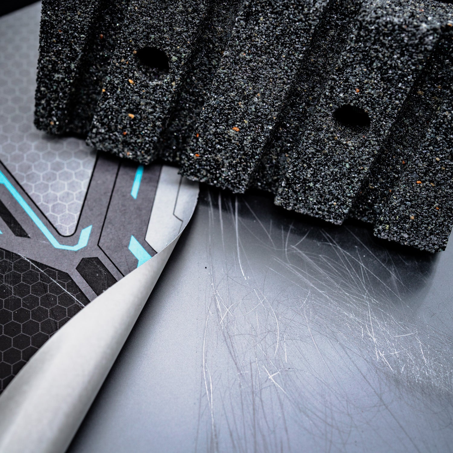 Skins help absorb the surface scratches that leave your devices looking worn.