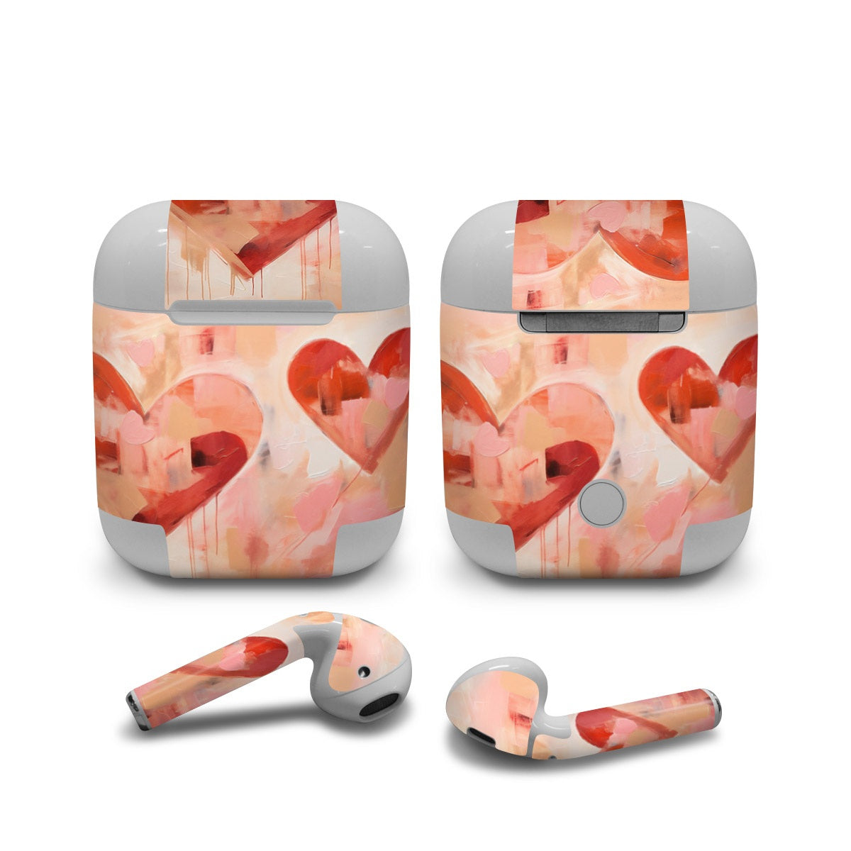 AbEx Hearts - Apple AirPods Skin