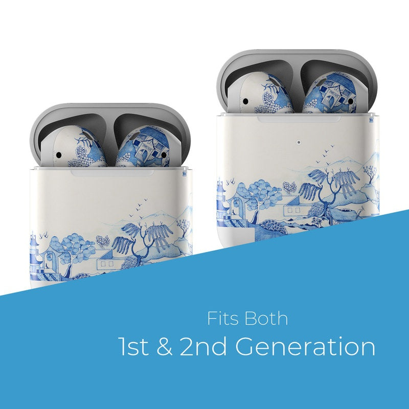 Blue Willow - Apple AirPods Skin