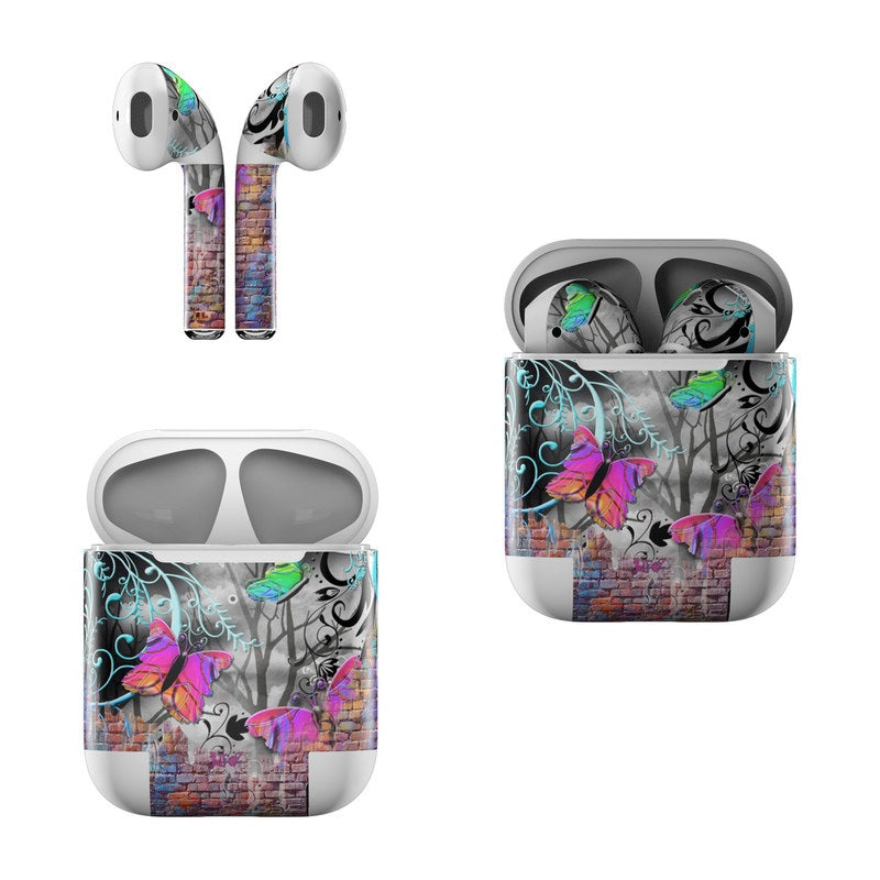 Butterfly Wall - Apple AirPods Skin