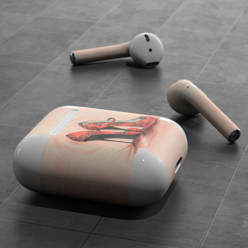Coral Shoes - Apple AirPods Skin