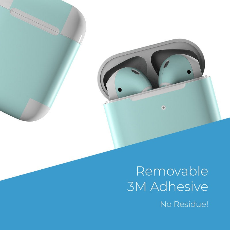 Solid State Mint - Apple AirPods Skin