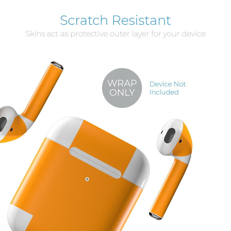 Solid State Orange - Apple AirPods Skin