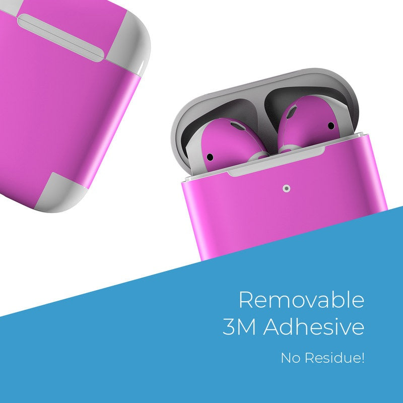 Solid State Vibrant Pink - Apple AirPods Skin
