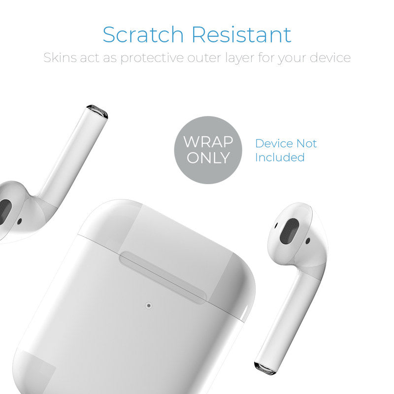 Solid State White - Apple AirPods Skin