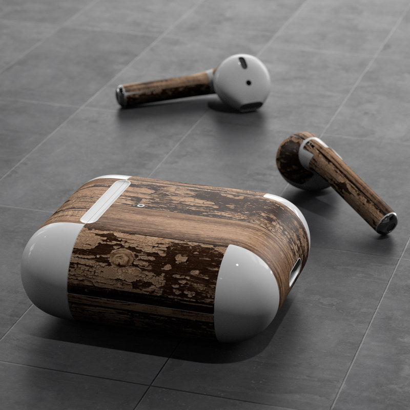 Weathered Wood - Apple AirPods Skin