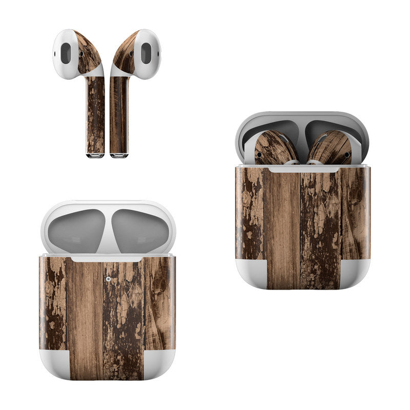 Weathered Wood - Apple AirPods Skin
