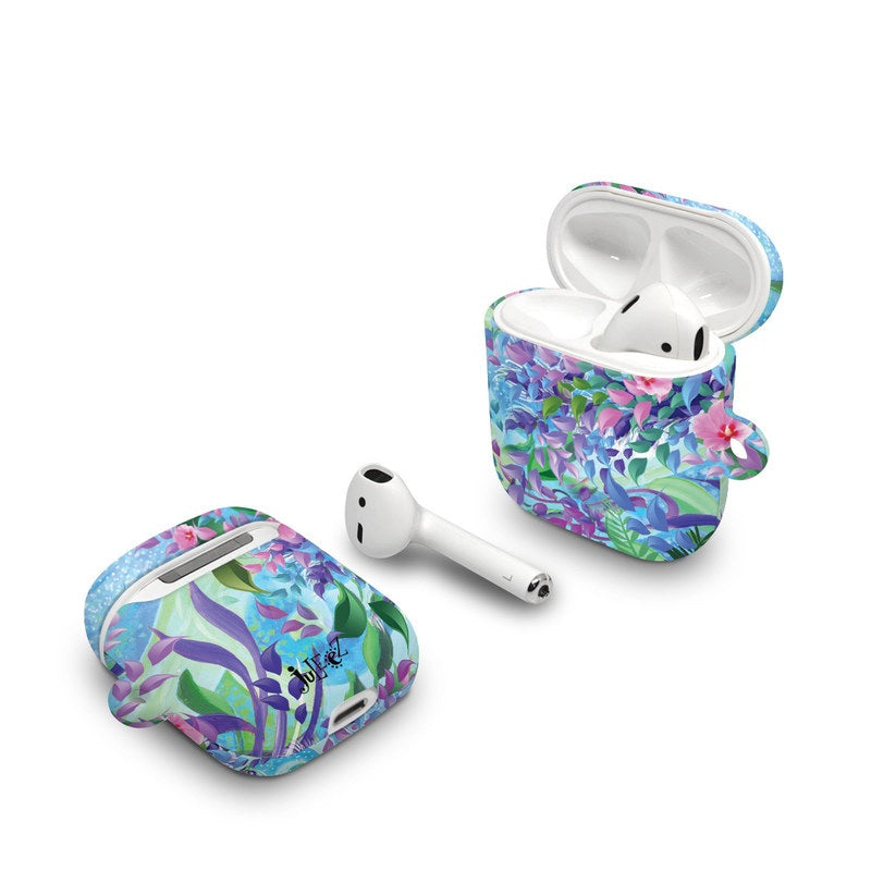 Lavender Flowers - Apple AirPods Case