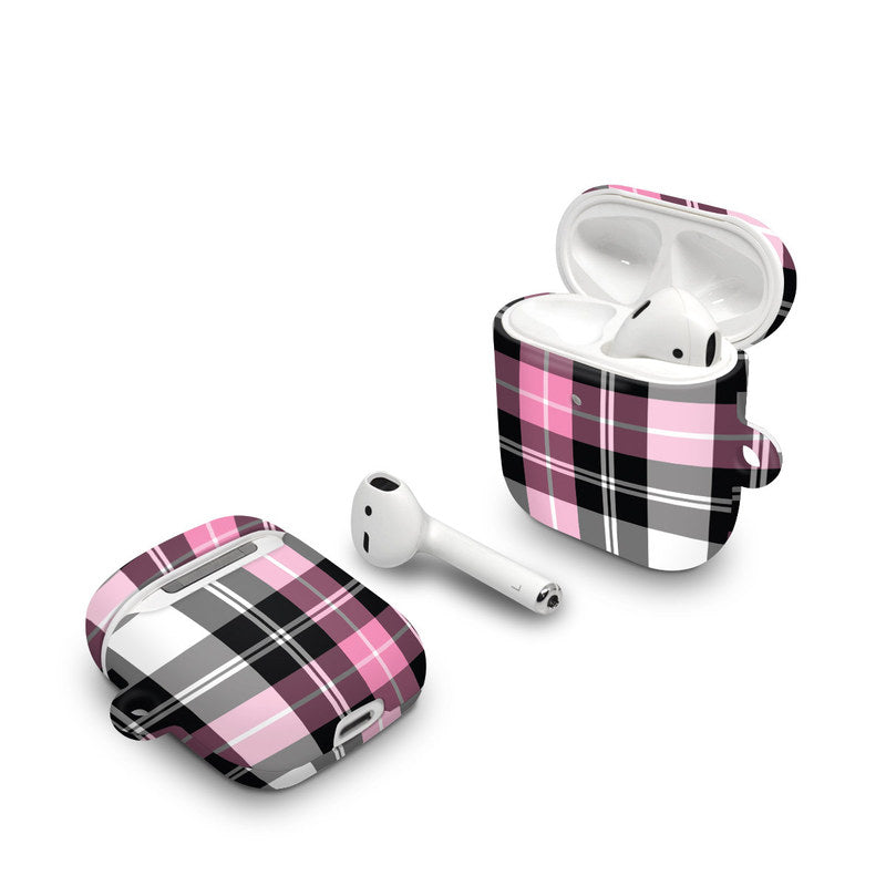 Pink Plaid - Apple AirPods Case