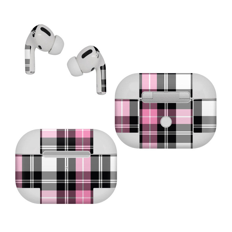 Pink Plaid - Apple AirPods Pro Skin