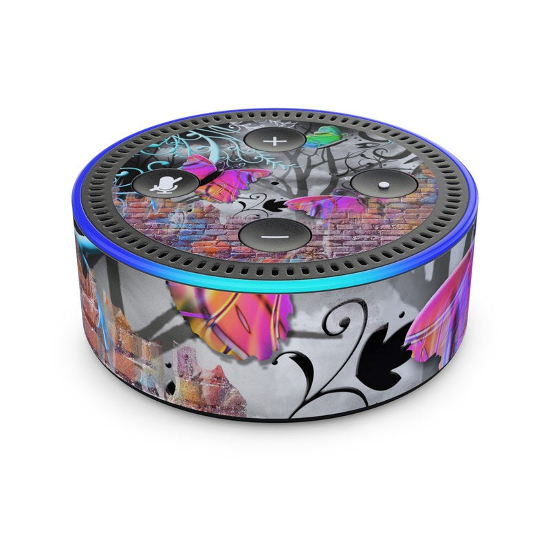 Butterfly Wall - Amazon Echo Dot (2nd Gen) Skin