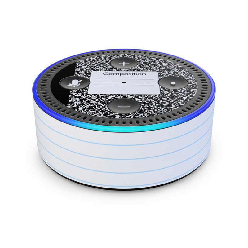 Composition Notebook - Amazon Echo Dot (2nd Gen) Skin