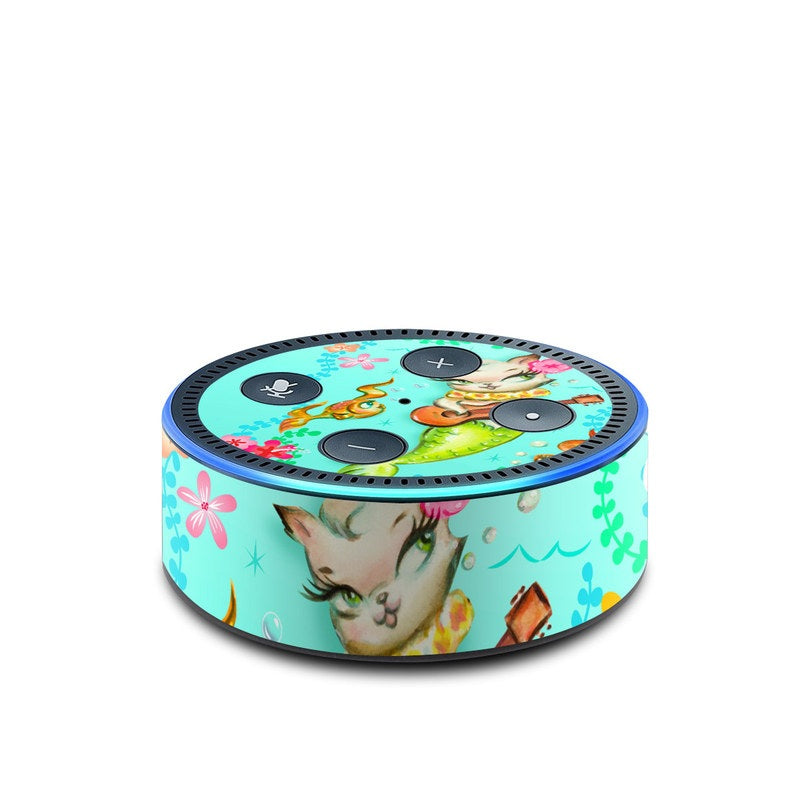 Merkitten with Ukelele - Amazon Echo Dot (2nd Gen) Skin