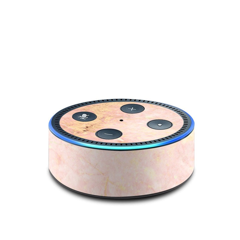 Rose Gold Marble - Amazon Echo Dot (2nd Gen) Skin