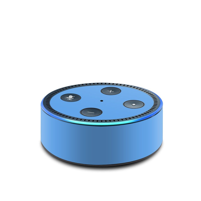 Solid State Blue - Amazon Echo Dot (2nd Gen) Skin
