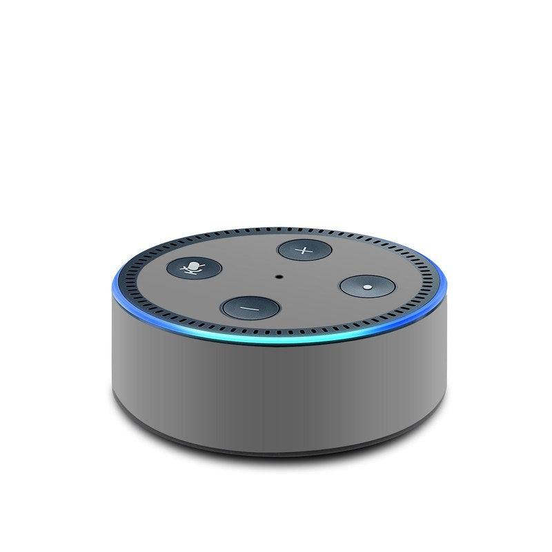 Solid State Grey - Amazon Echo Dot (2nd Gen) Skin