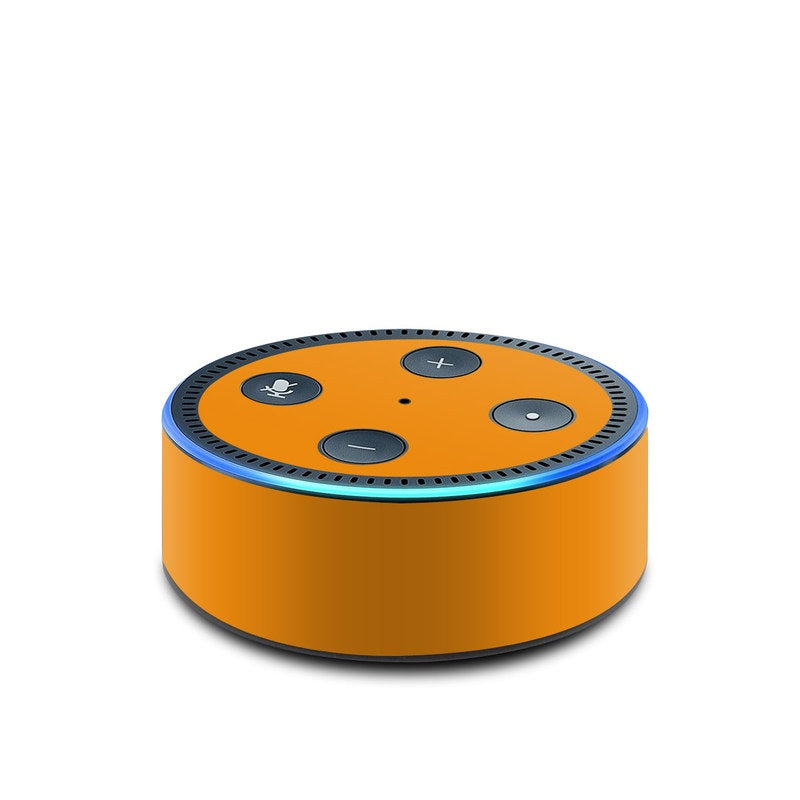 Solid State Orange - Amazon Echo Dot (2nd Gen) Skin
