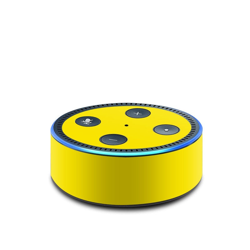 Solid State Yellow - Amazon Echo Dot (2nd Gen) Skin