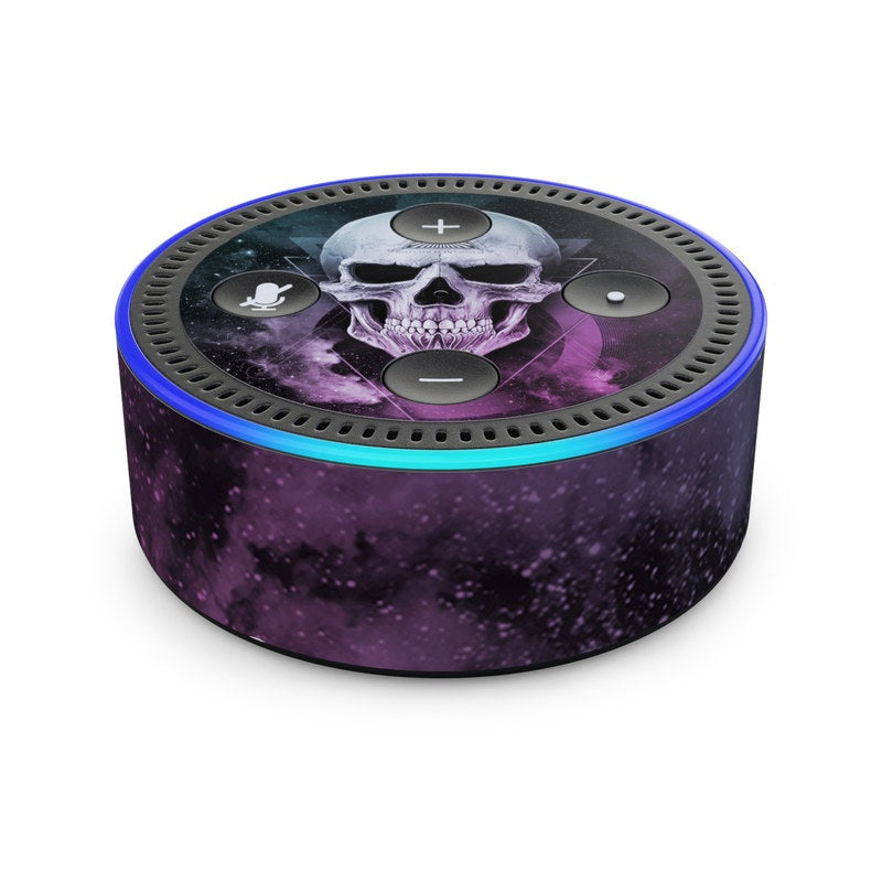 Skin Adesiva Itsaskin Per Amazon Echo Dot 2a Gen – Vortice Neon, Vinile - Foto 2