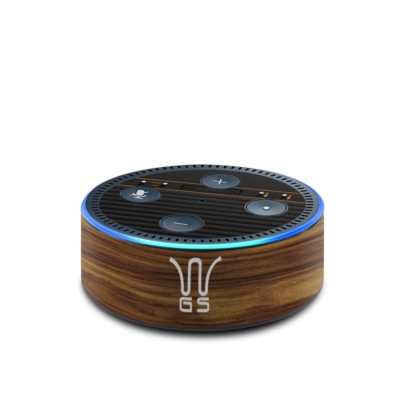 Wooden Gaming System - Amazon Echo Dot (2nd Gen) Skin