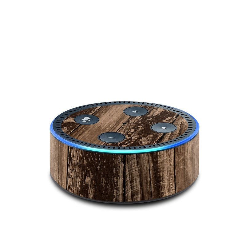 Weathered Wood - Amazon Echo Dot (2nd Gen) Skin