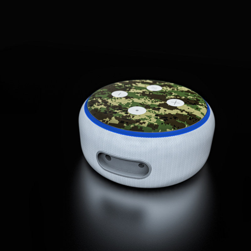 Digital Woodland Camo - Amazon Echo Dot (3rd Gen) Skin