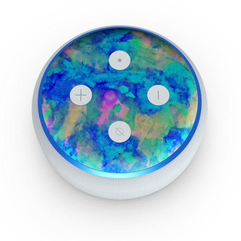 Electrify Ice Blue - Amazon Echo Dot (3rd Gen) Skin